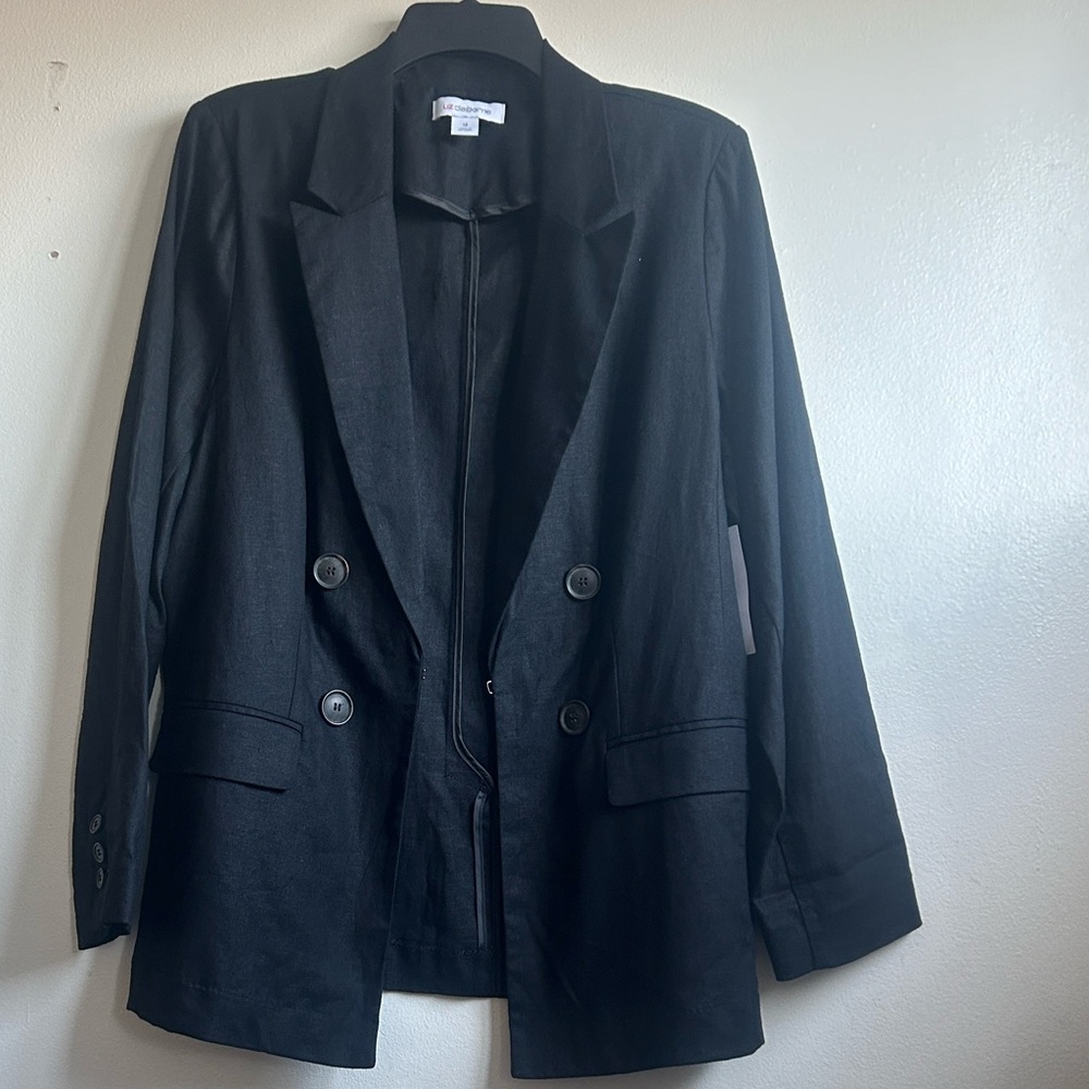 Liz Claiborne Classic Black Blazer